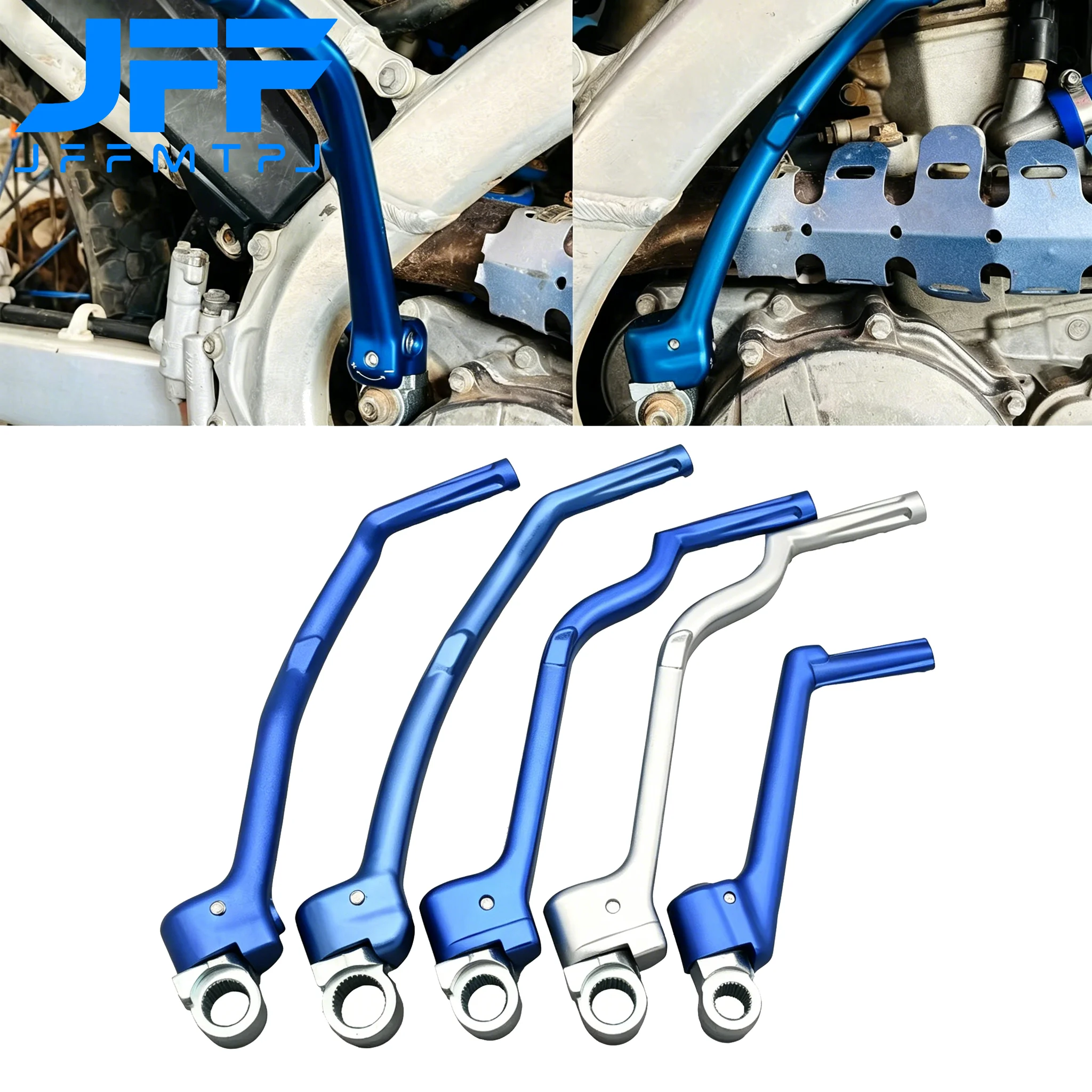 Motorcycle Forged Kick Start Lever Pedal Levers For Yamaha YZ250F YZ450F YZ250FX YZ450FX WR250F WR450F YZ125 YZ250 YZ250X YZF WR