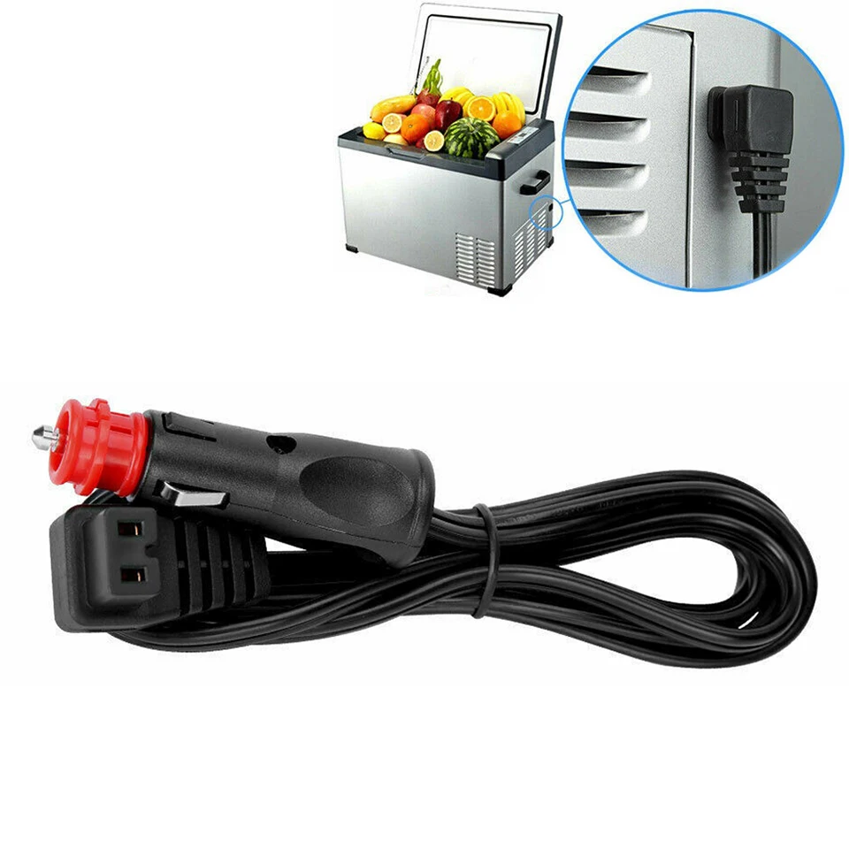 3.5/6M Car Fridge Cigarette Cable Cooler Charging Car Cigarette Lighter Adapter 12V Car Fridge Heater Extension Cable