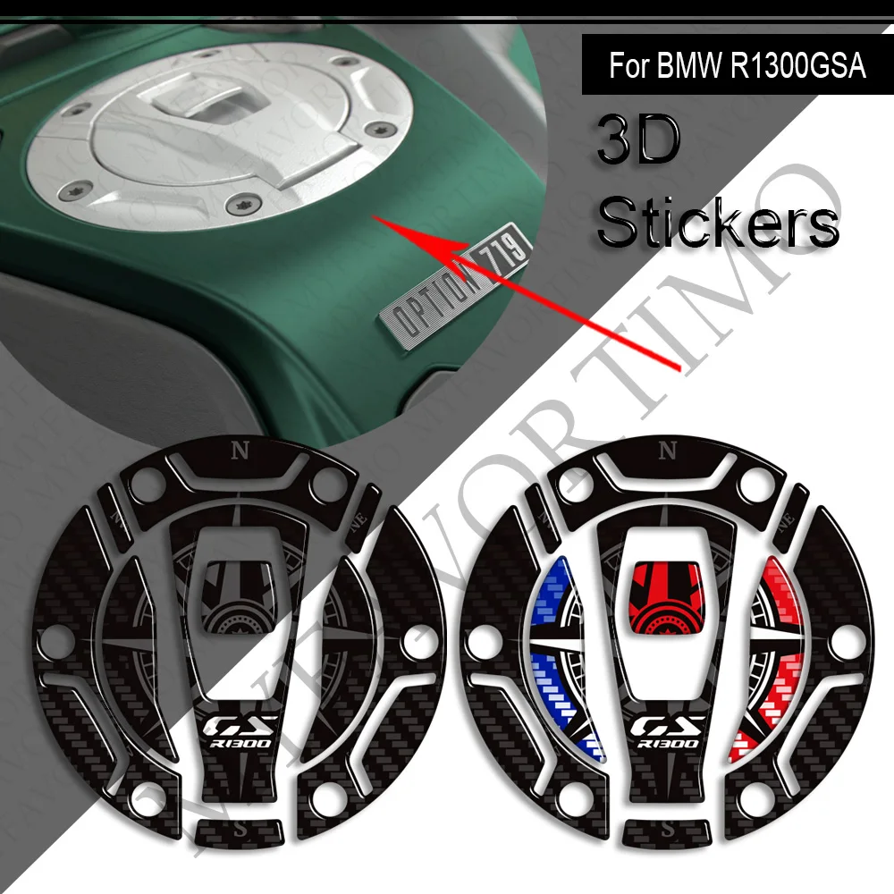ل BMW R1300GS 1300 GS Adventure GSA خزان الوسادة الجانب القبضات الغاز زيت الوقود عدة ملصقات الركبة الشارات 2024 2025 نموذج العام محدد