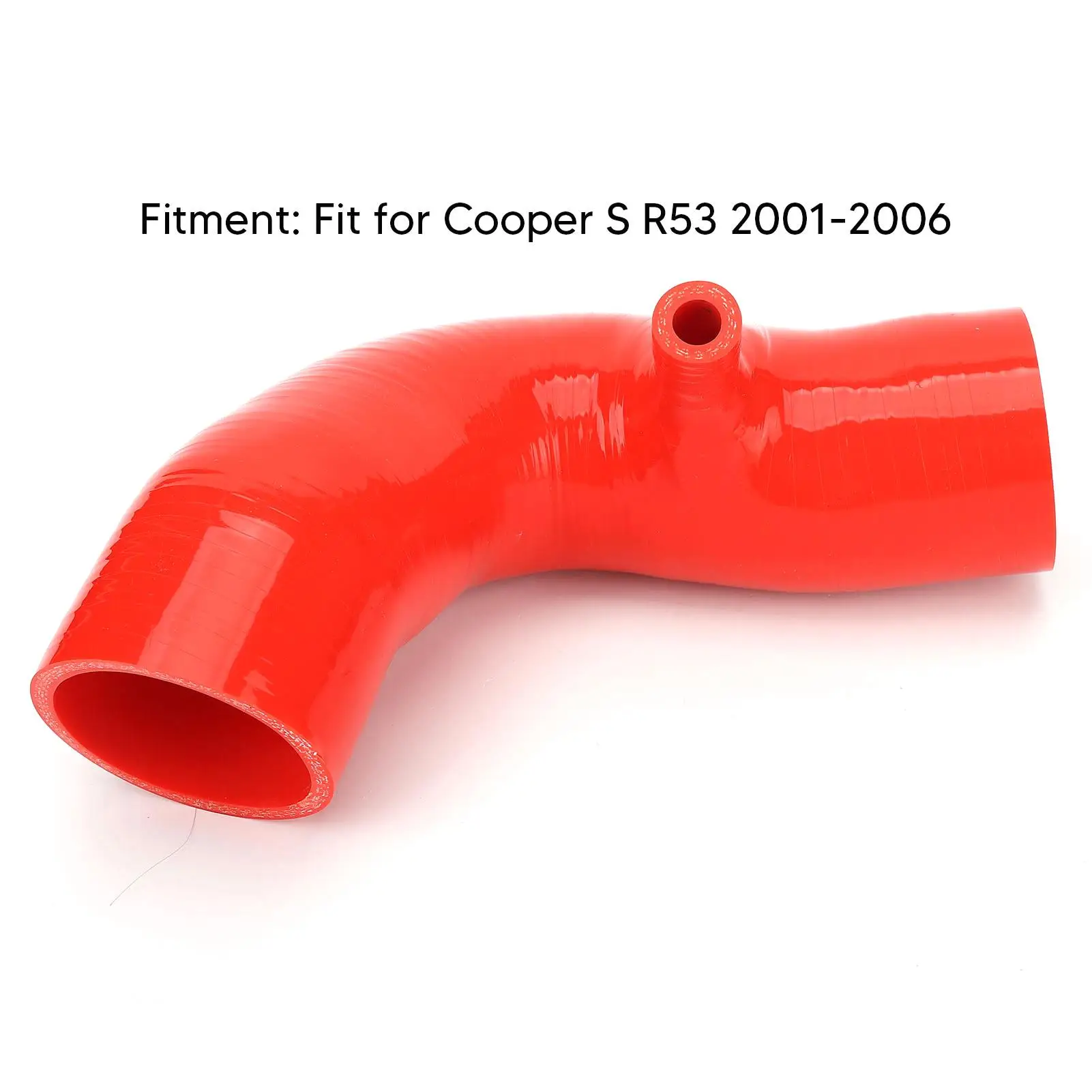 Silicone Intake Hose Improved Airflow Replacement for cooper S R53 2001 2006