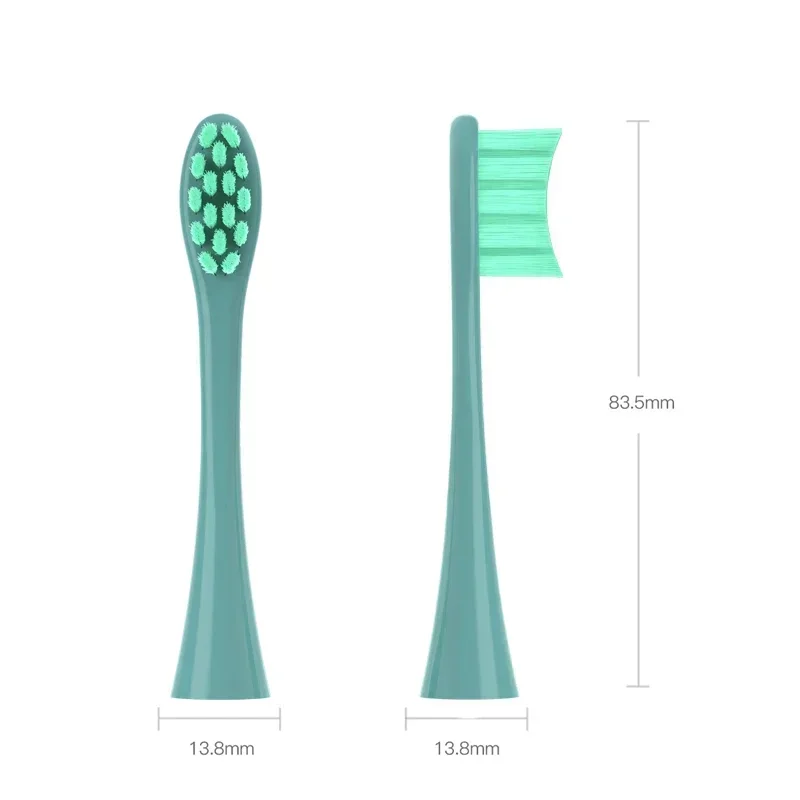 12 STKS Vacuüm Verzegelde Verpakte Vervangende Opzetborstels voor Oclean X PRO/Z1/F1/Een/Air 2/SE Zachte DuPont Diepe Reiniging Nozzles