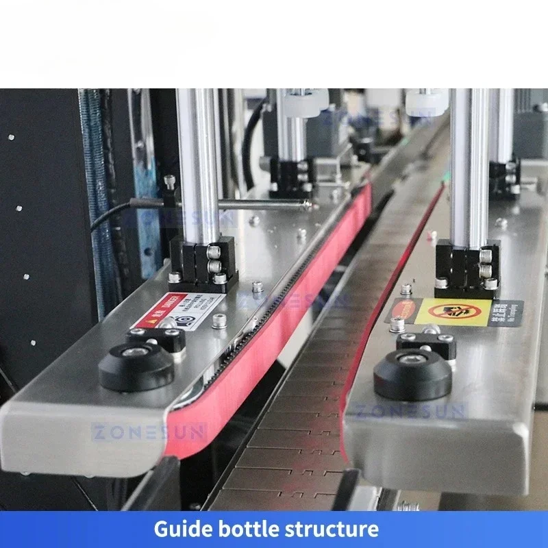 Zonesun ZS-PPCL2 Riempimento automatico Tappatrice e etichettatrice Linea di produzione monoblocca Pompa a stantuffo