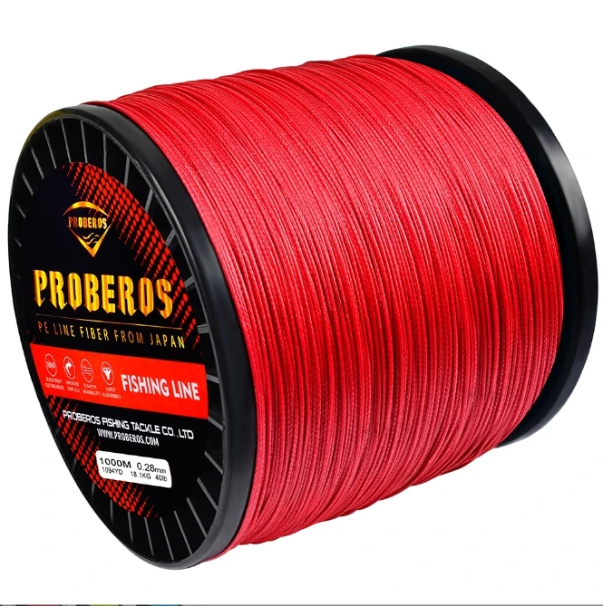 

16 Strand Braided Fishing Line Strong Multifilament PE Braid Wire for Saltwater 20LB-300LB 1000m Fishing Line