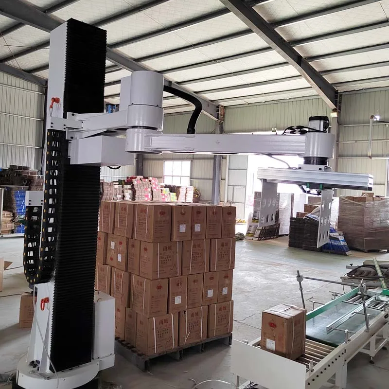 ราคาเครื่องจักรวางพาเลทแบบโคบอทประสิทธิภาพสูงสำหรับงานบรรจุภัณฑ์