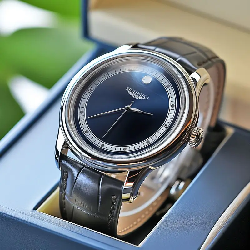 Модные роскошные кожаные часы для мужчин, лучший бренд, круглый кожаный ремешок, кварцевые часы с циферблатом из нержавеющей стали, повседневные часы Montre