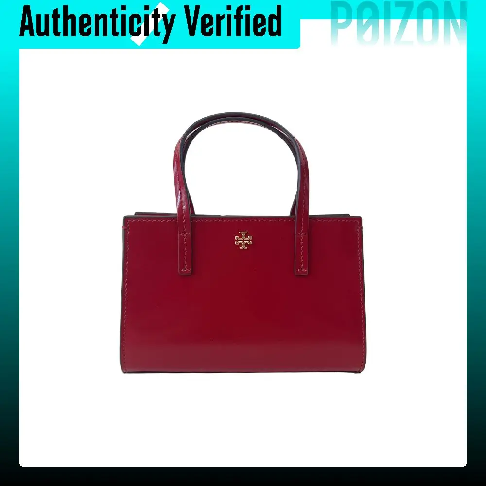 TORY BURCH Tory Burch Blake Patent Leather Handbag Mini Women's True Red 164018-600