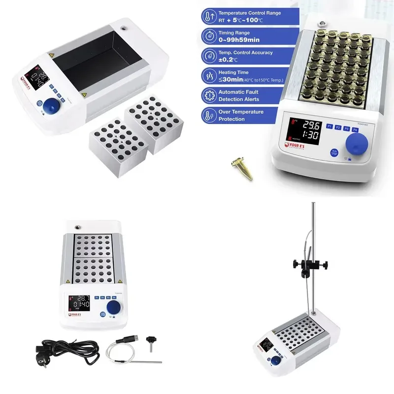 High Precision Dry Bath for Molecular Biology with Multiple Block Options