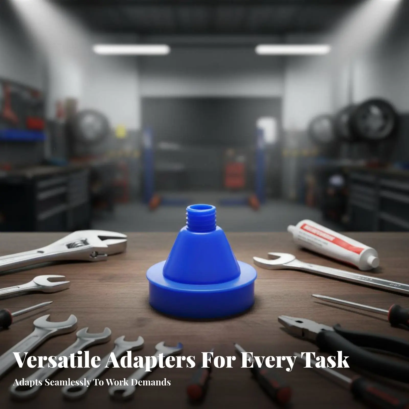 

Air-Powered Glue Adapter Universal Threaded Base Soft Glue Conversion Head Caulking Tip Good Close Ing Performance