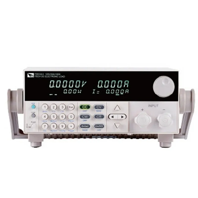 ITECH IT8512A+ High  Accuracy Resolution 0.1mV 1mA Programmable Electronic Load 300W 150V 30A Short Circuit & Battery Test