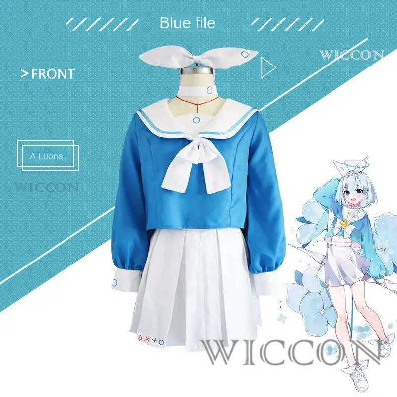 

Anime Blue Archive Arona Cosplay Costume Suit Uniform Halloween Carnival Costumes For Women Girls