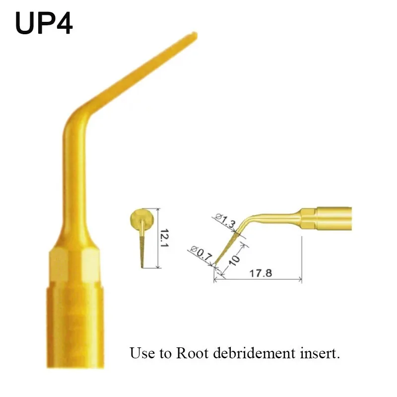 VVDental Dental Piezosurgery Bone Cutting Tip Ultrasonic Piezo Surgery Tips Fit Woodpecker Generation/1/2/3 /NSK Surgical Tools