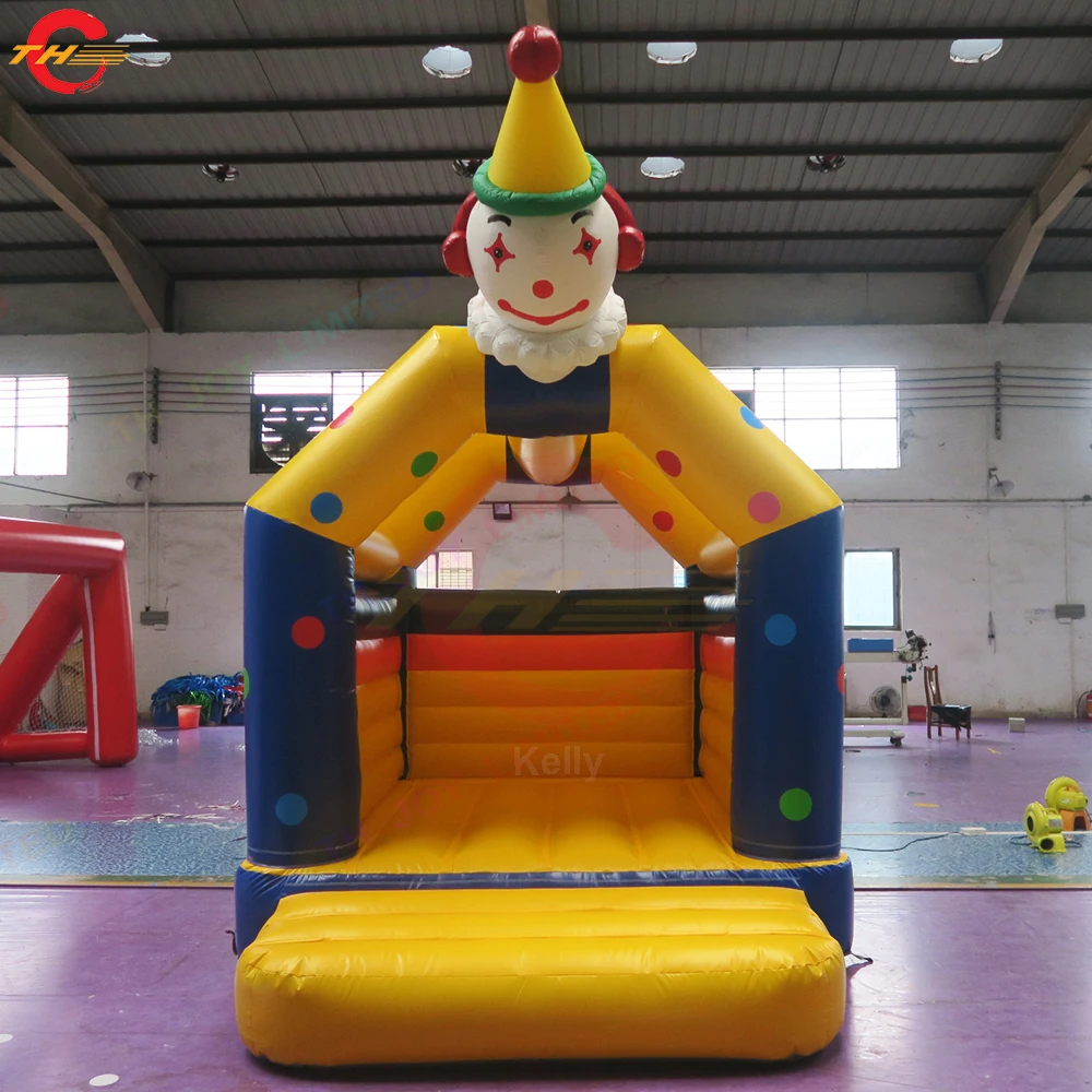 Clown Inflatable Bouncer Kids Inflatable Moonwalk Jumper Bouncer Bouncy Castle Jumping Commercial Bounce House For Party