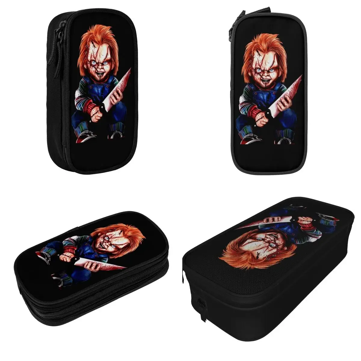 

Seed Of Chucky (2) Pencil Case Fun Pen Holder Bags Kids Large Storage School Supplies Zipper Pencil Pouch