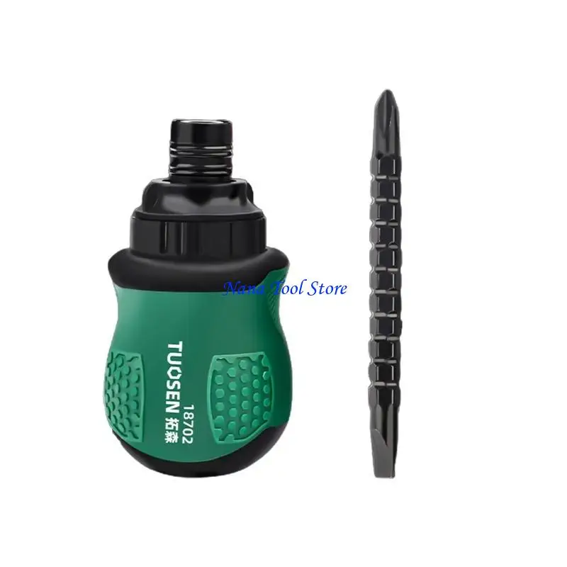 31GJ Dual-purpose Screwdriver Set Double for Head Telescopic Ratchet Screwdr