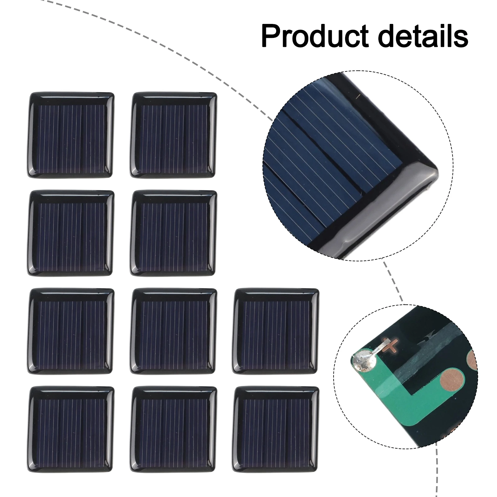 Easy Install Solar Cell System Solar Collector As Shown In The Picture Solar Panel Cell Polycrystalline Silicon Compact Size