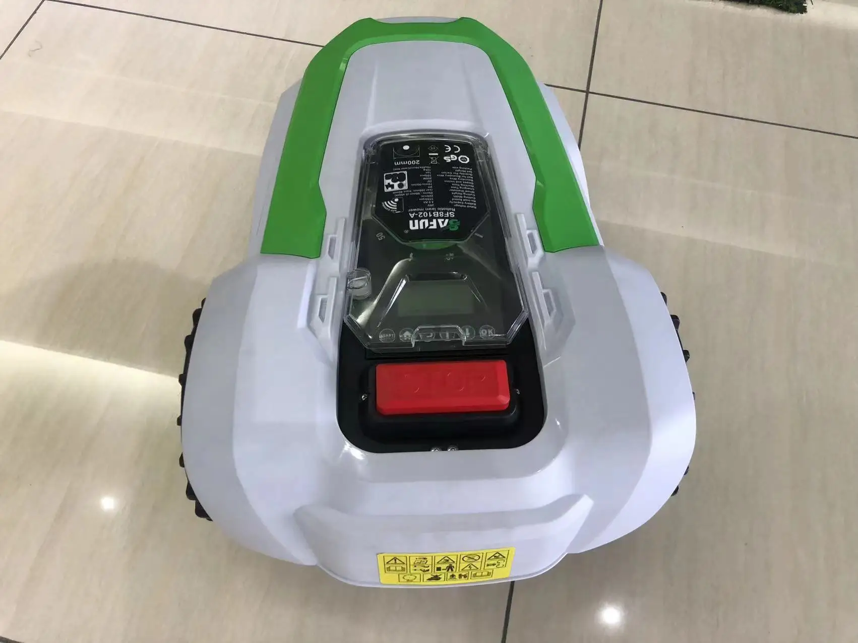 High Quality Intelligent  Navigation Lawn Mower Robot for Large Lawns Supports Bluetooth APP