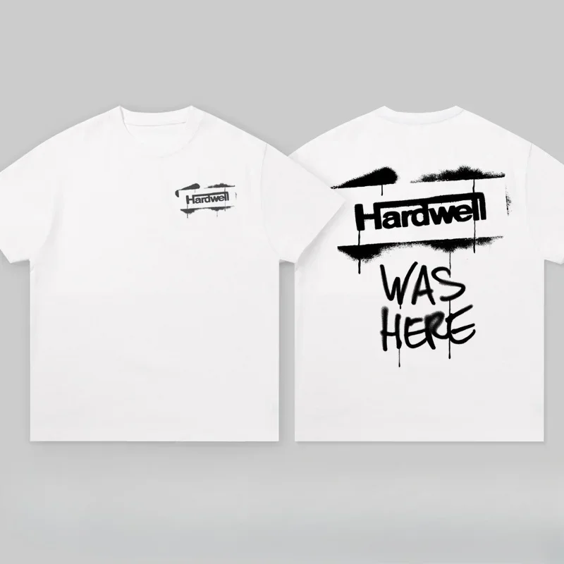 2026 Men's and Women's New Hardwell Short Sleeve T-shirt Men's Top 100 Dj Around Clothes Electric Sound Revealed Brand - view 5