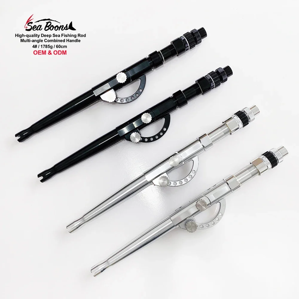 

New Trolling Fishing Rod Butt Boat Big Game Rod Straight Standup Curved Butt Saltwater Adjustable Trolling Rod Butt
