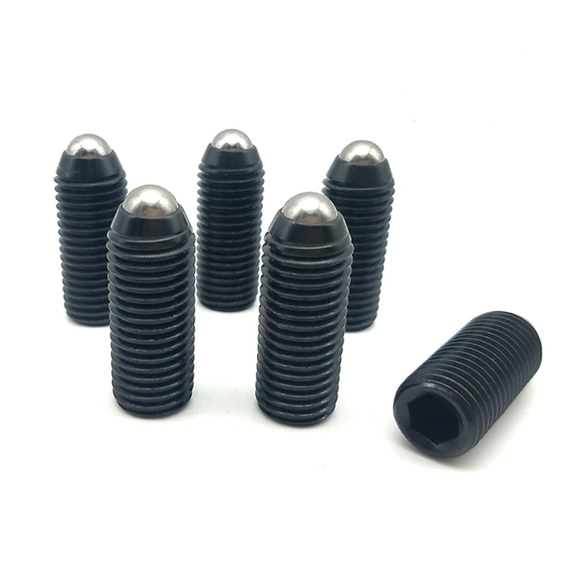 ZBBP Ball Spring plungers Pin, Black Oxide Hex Socket High Quality