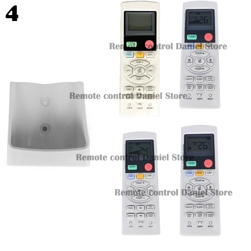 Air Conditioner Remote Holder White Remote Controller Holder Bracket Holder