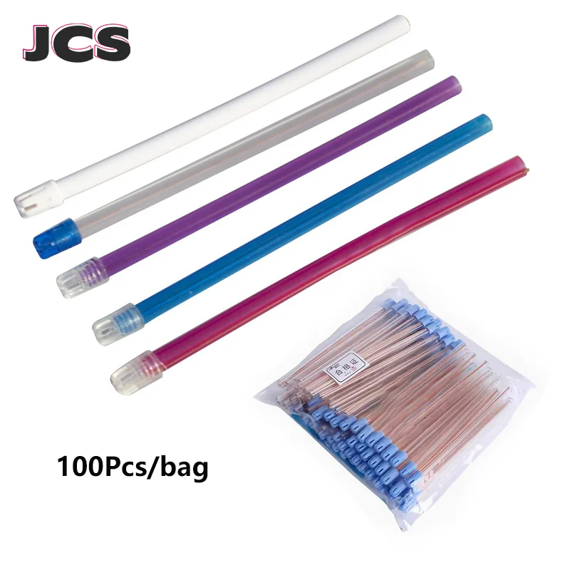 

100pcs Dental Disposable Saliva Ejector Aspirator Tube Oral Care Dentistry Consumables Dentist Low Volume Suction Tips Clinic