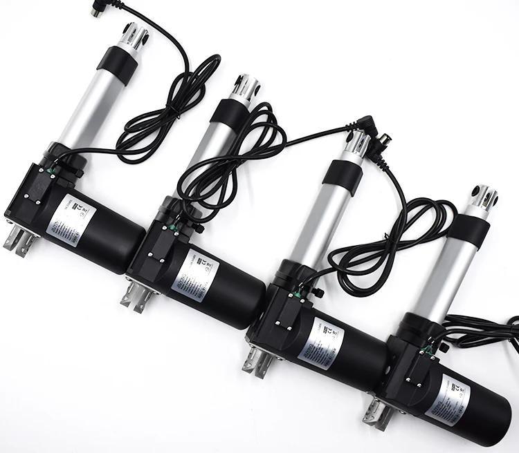 المحرك الخطي 12 فولت 24 فولت IP66 مقاوم للماء 4000n المحرك الخطي الثقيل