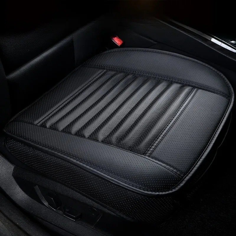 العالمي الجلود مقعد السيارة يغطي الداخلية مقاعد السيارات غطاء الحصير السيارات غطاء مقعد وسادة حامي منصات كرسي الملحقات