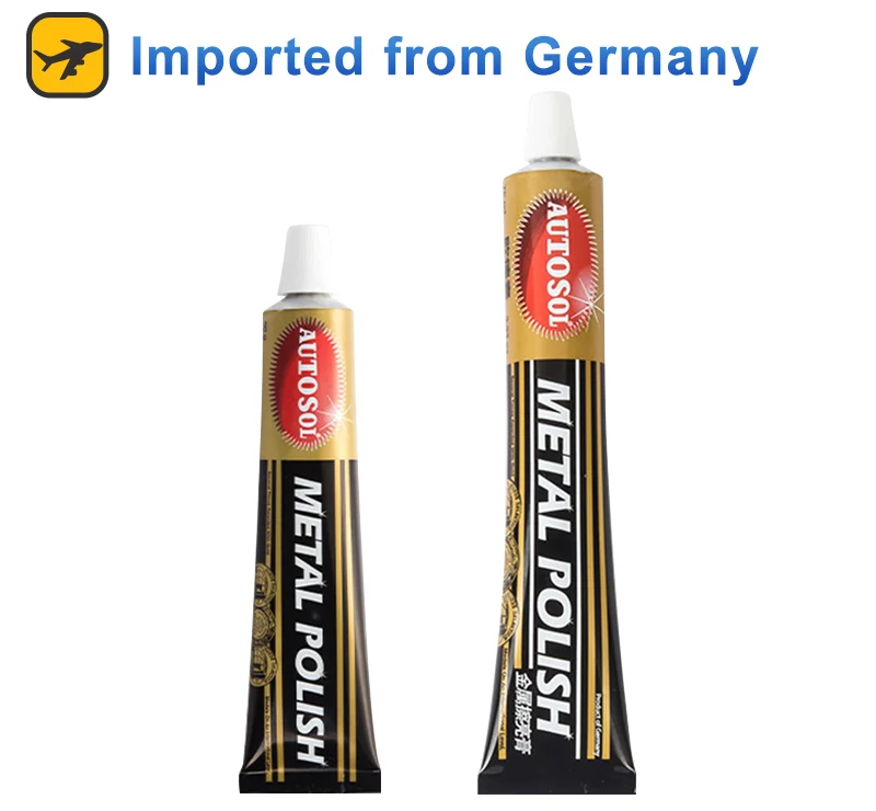 Hochwertige Metallpolitur Rostentferner Abrasive Polierpaste für Edelstahl Effektives Schleifmittel mit Kornstruktur – Detail 2