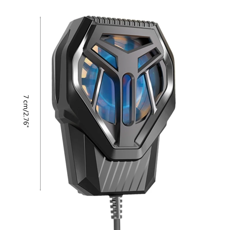 Cellphone Radiator Universal Phone Cooling System Back Clip Mute Fan for 4.5-6inch Phone Mini Turbo- Cooler Fan Drop Shipping