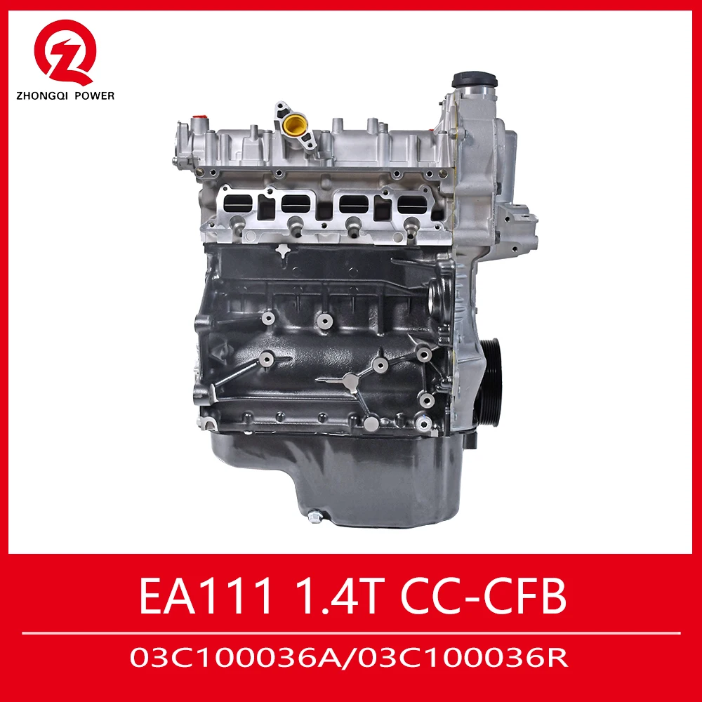 EA111 CC CFB Engine 1.4T 03C100036R  03C100036A 4 Cylinder Petrol Engines for Magotan Sagitar Golf Octavia Superb Touran Tiguan