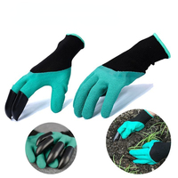 Garden planting, digging, claw gloves, stab resistant, breathable, waterproof, flower planting, protection, weeding