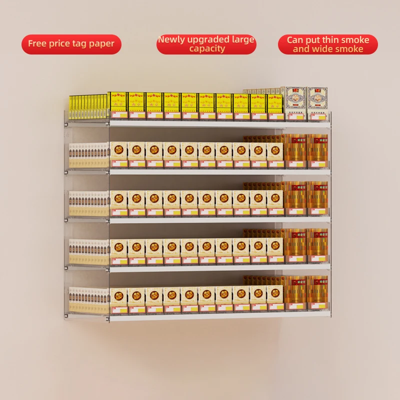 Vitrine de magasin de cigarettes, prsentoir en acrylique, prsentoir   poussoir automatique, support d'armoire  cigarettes pour magasin de  supermarch - AliExpress 15