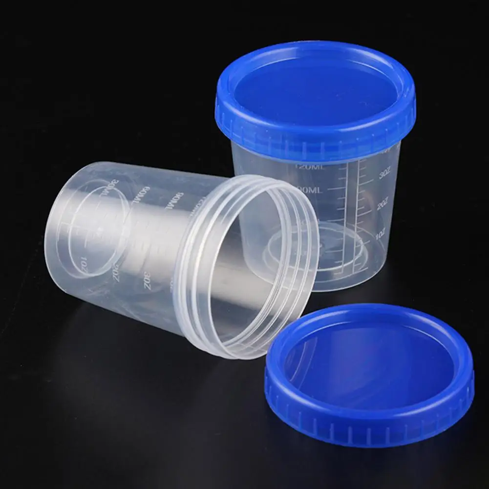 4Pcs Salad Dressing Containers Measuring Cup Set With Threaded Lid Clear Scale Design Leak-Proof Fishing Bait Containers 체커