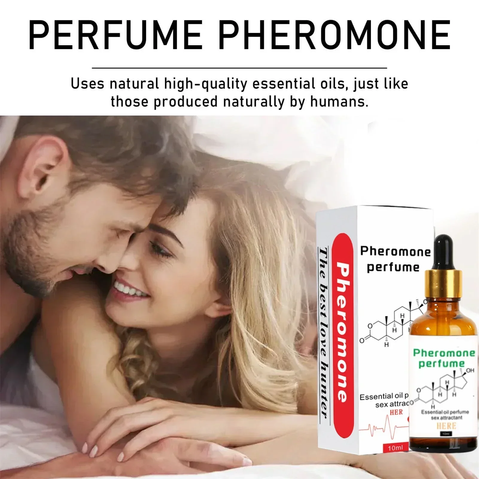 Lichaam Feromoon Voor Man Om Vrouwen Parfum Lichaam Essentiële Sex Stimulerende Olie Langdurige Androstenon Sexy Parfum