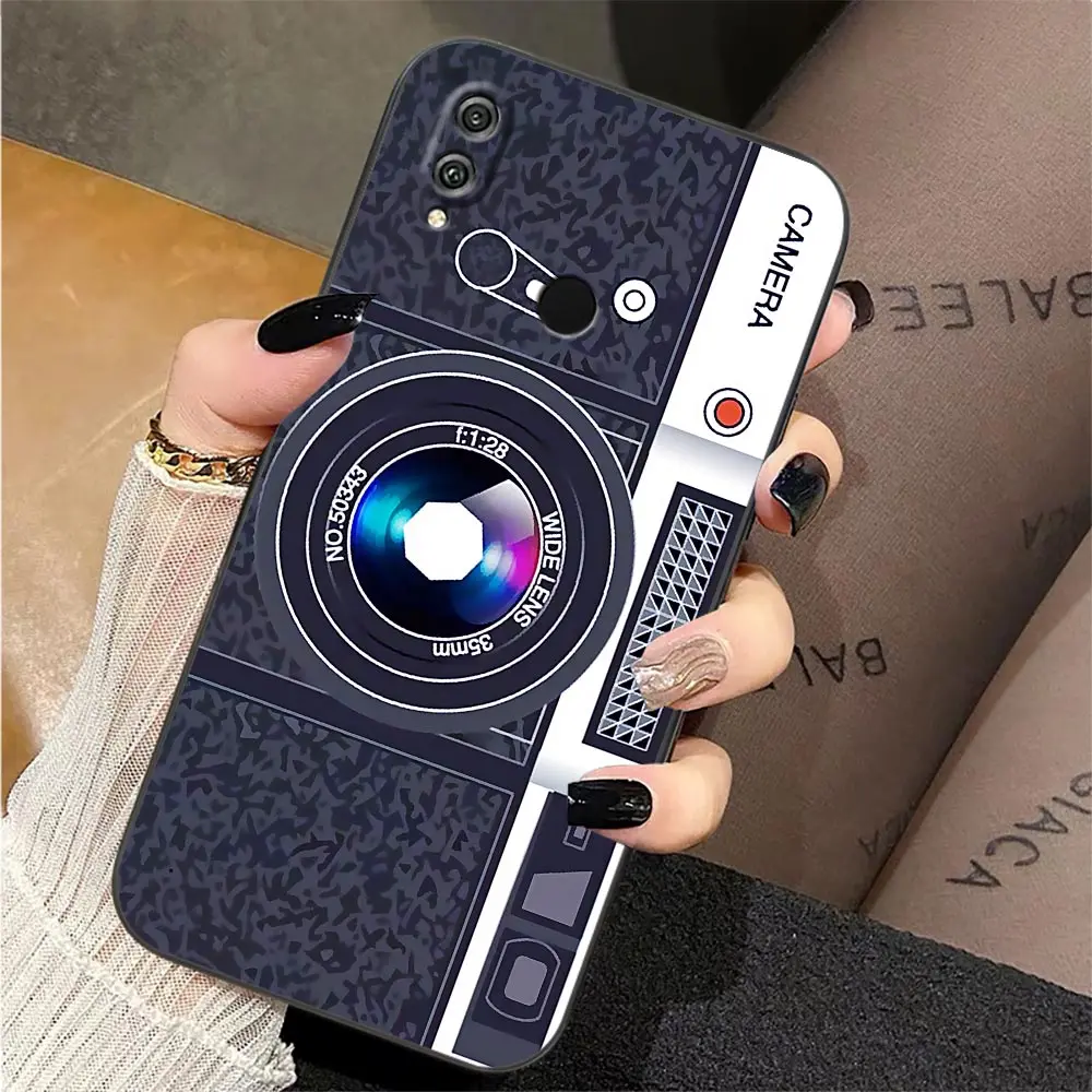 เคสสำหรับ Honor X9 X9A X8 X7 5G Y9 Y8 Y8P Y7 Y7A Y7P 2020 Y6 Y6S Y5P Y6P นายก V20 V10เคสแฟชั่นคลาสสิกเลนส์กล้องถ่ายรูป