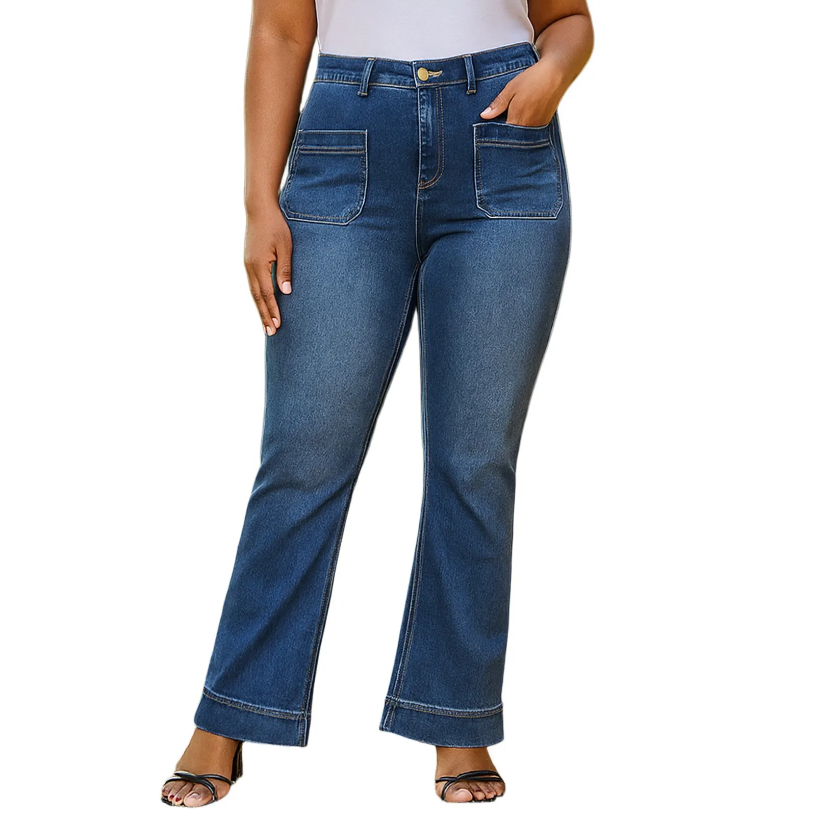 Dżinsy rozszerzane dla kobiet, dżinsy skinny, spodnie z prostymi nogawkami dla kobiet, spodnie robocze z szerokimi nogawkami, dżinsy baggy z niskim stanem, damskie spodnie, pantalon femme