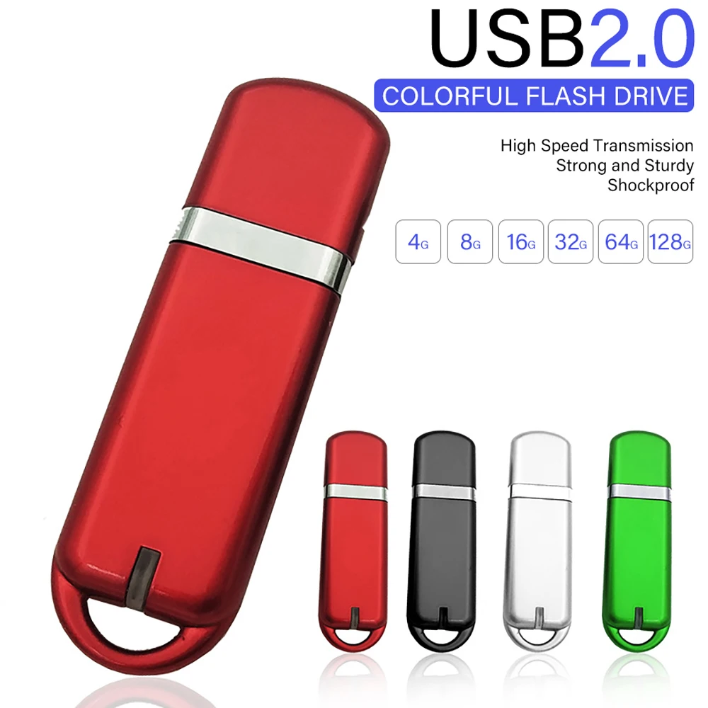 Creative Mini  USB Flash Drive 64GB High Speed Pen Drive 32GB Memory Stick 128GB 16GB 8GB 4GB Plastic Box Pendrive Gifts