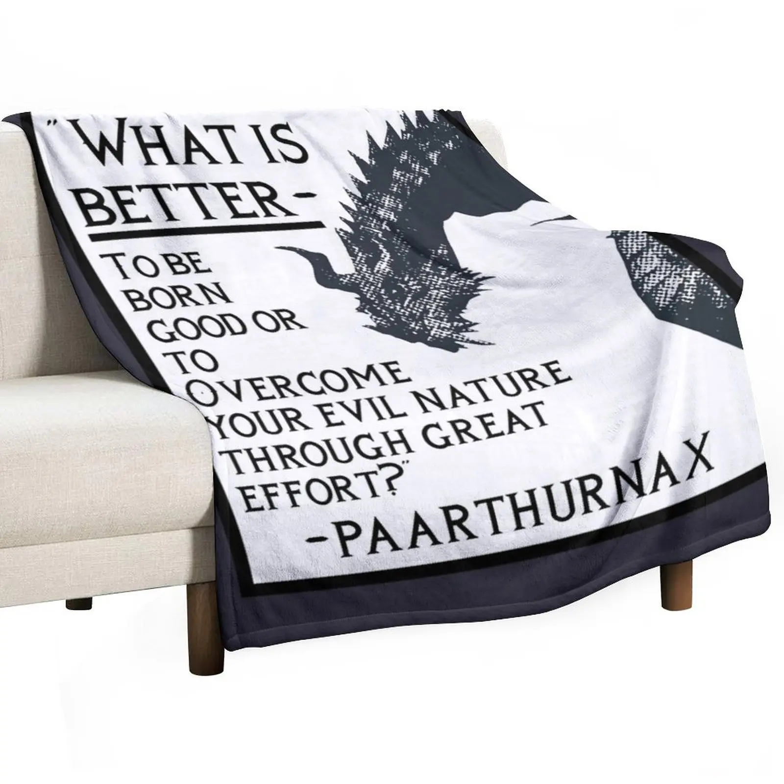 Wonderful Memory Paarthurnax Quote Graphic For Fan Throw Blanket Luxury Throw Camping Blankets