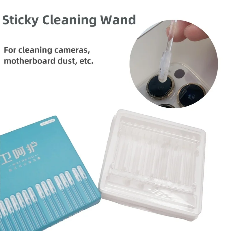 Camera Portable Lens Cleaner Resin Synthetic Stick Dust Fingerprint Removal for Camera Lens Screen Clean Tool No Damage To Chip