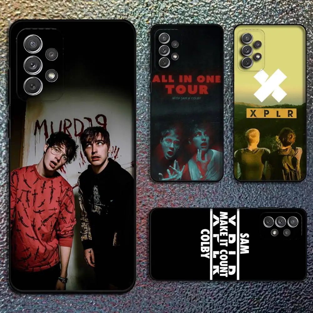 

X-Xplr Sam And C-Colby Phone Case For Samsung S25,S24,S21,S22,S23,S30,Ultra,S20,Plus,Fe,Lite,Note,10,9,5G Black Cover