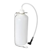 U13C Brake Fluid Reservoir 1L Brake Bleeder Bottle with 60cm Hose and Universal Rubber Adapter Brake Bleeder Device