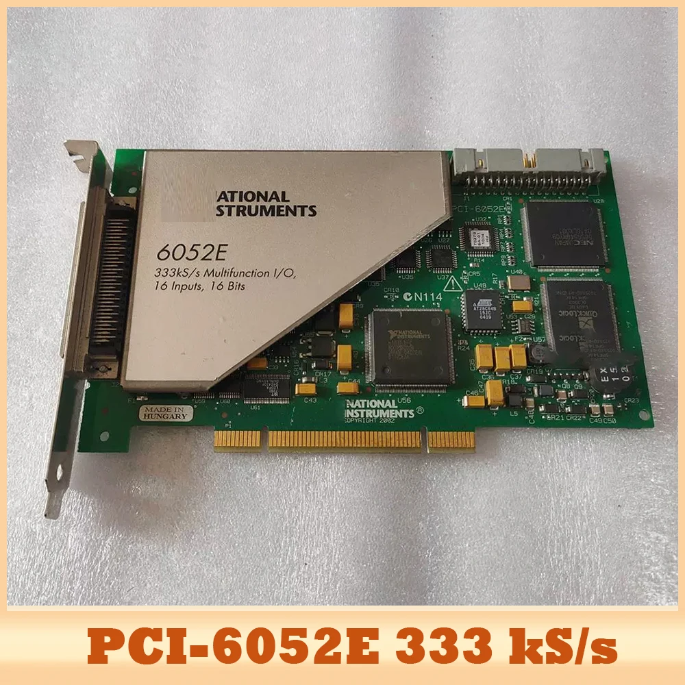 

16-канальная плата сбора данных аналогового ввода для NI PCI-6052E 333 kS/s