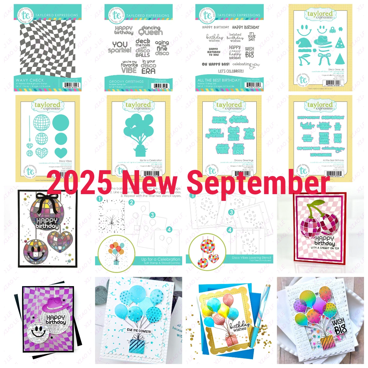 

Best Birthday Groovy Greetings New Metal Cutting Dies Stamps Stencils for DIY Scrapbooking Album Stamp Make Paper Card Embossing