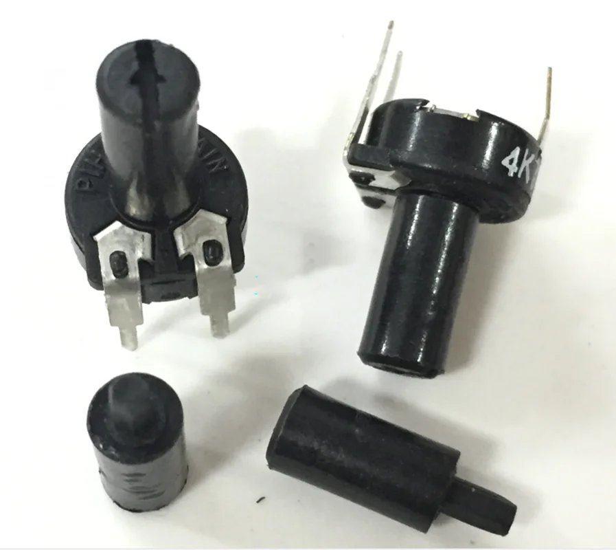 PT10 Fine tuning potentiometer rotary handle 10MM Adjusting rod 6-angle inner hole adjustable resistance handle