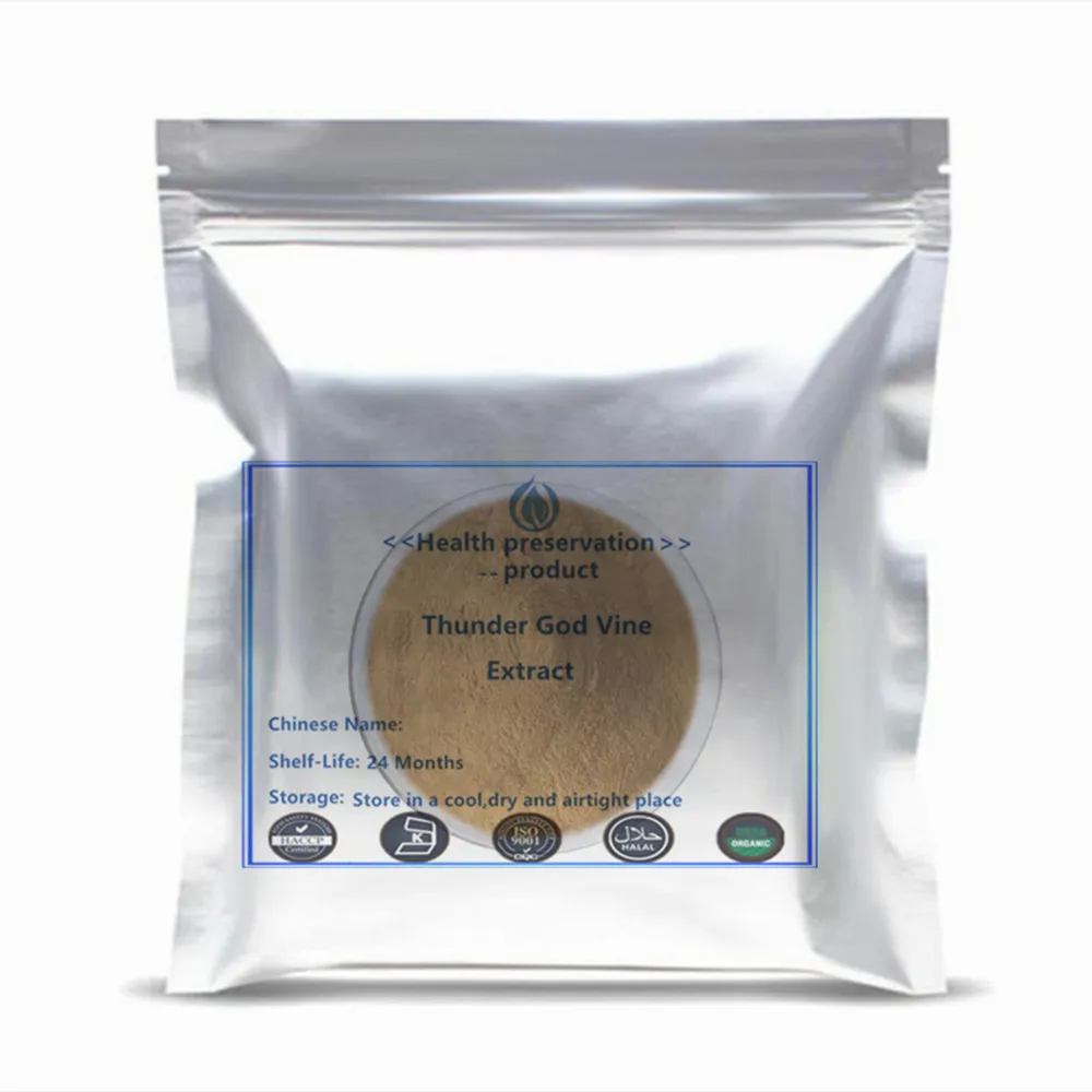 

Premium 99% High-Purity THUNDER GOD VINE EXTRACT: Top-Tier Antioxidant Health Supplement with Factory-Custom Multilayer Bags to