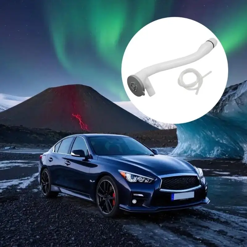 Car Windshield Washer Reservoir Inlet Tube Washer Filler Tube For 50 60 2014-2020 Models Washer Inlet Tube