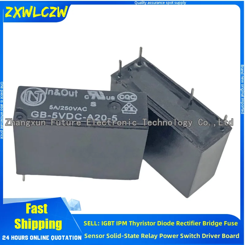 5Pcs/Lot Relay Gb-5… - image