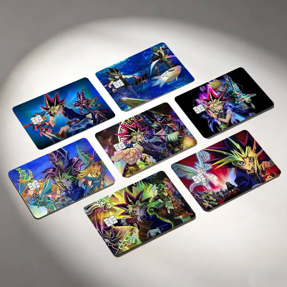 Duel Monsters Y-YuGiOh Laser Reflective Card Skin Sticker For Debit Credit Card