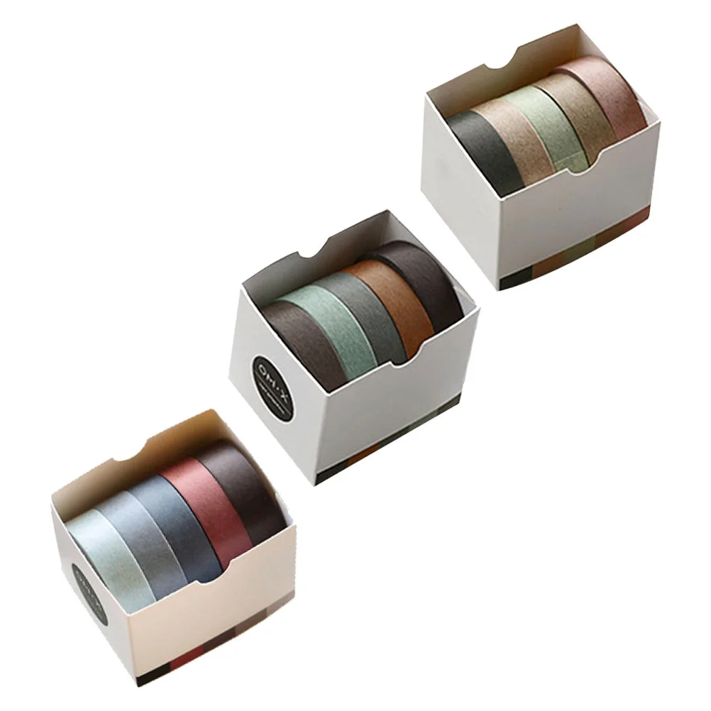 15 Rolls Washi Tape Japanese Decor Creative Paper Gift Wrapping Photo Album DIY