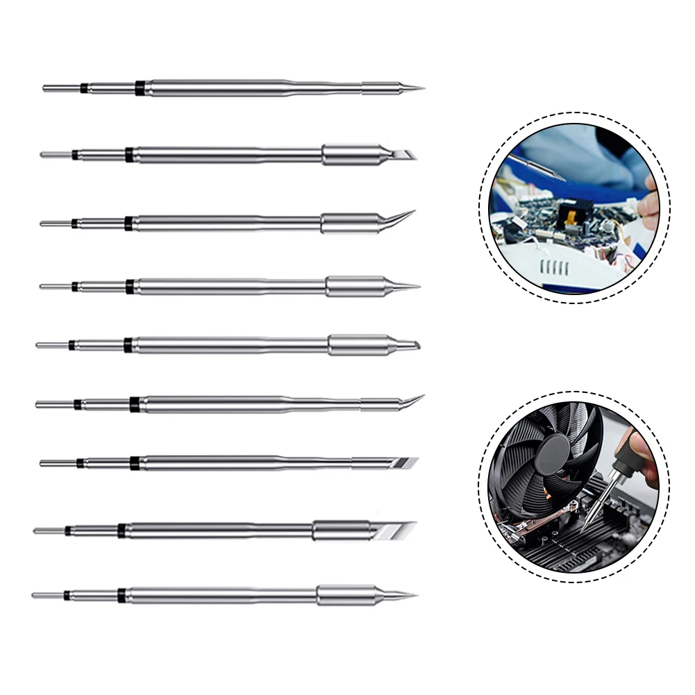 

1pc HS-02 Series Soldering Iron Welding Tips Accessories C2 K IS Replacement Parts For HS-02a For HS-02b Soldering Irons